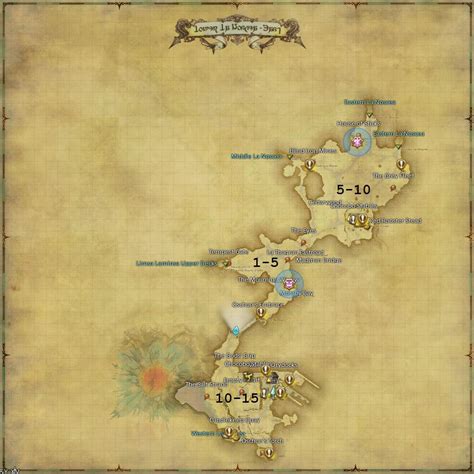 ffxiv botanist locations.